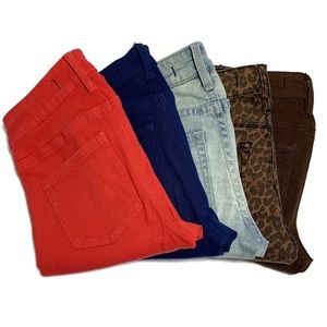 Bullhead 5 Pair Denim Bundle Multicolored